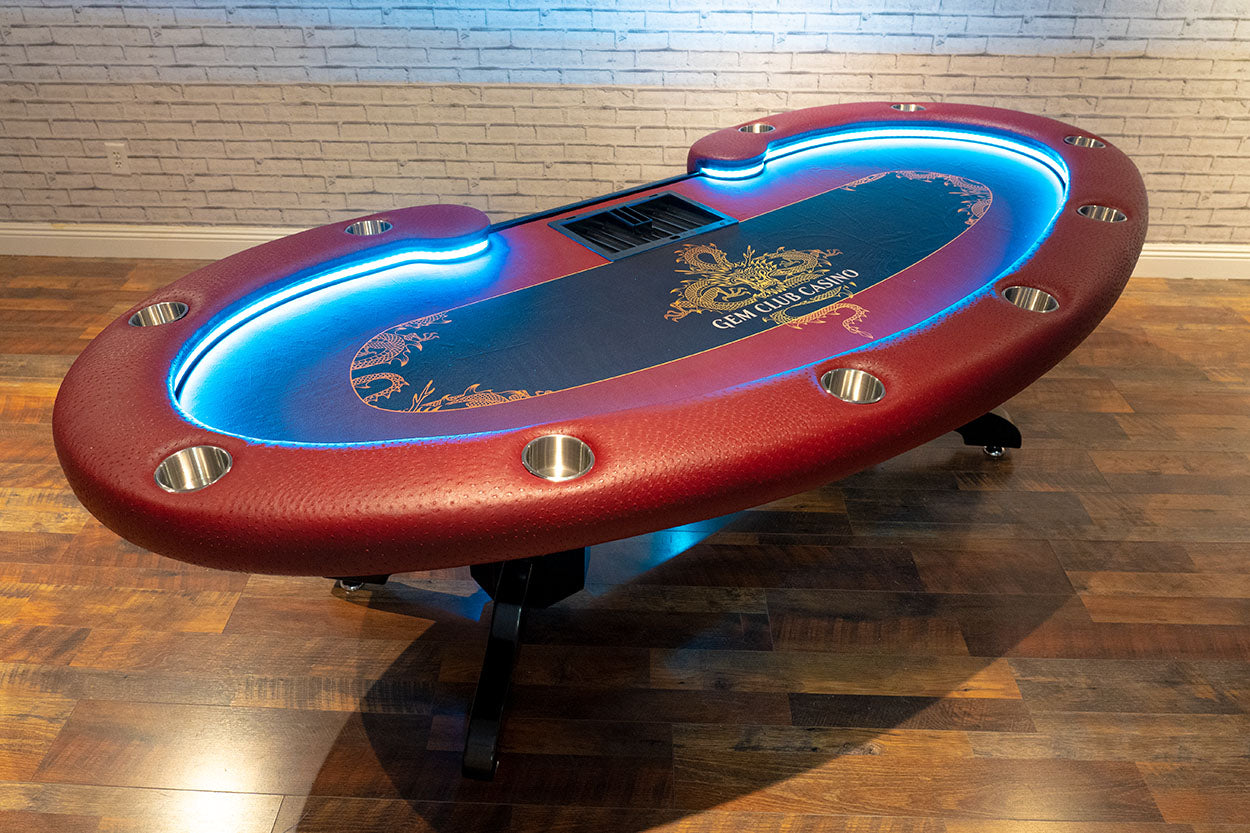 Lumen HD LED Poker Table